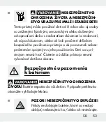 Предварительный просмотр 53 страницы Auriol 88977 Operation And Safety Notes