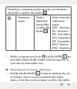 Предварительный просмотр 61 страницы Auriol 88977 Operation And Safety Notes