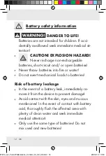 Preview for 12 page of Auriol 91679 Operation And Safety Notes