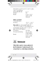 Предварительный просмотр 54 страницы Auriol 96385 Operation Manual