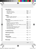 Предварительный просмотр 7 страницы Auriol 96487 Operation And Safety Notes