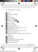 Предварительный просмотр 9 страницы Auriol 96487 Operation And Safety Notes