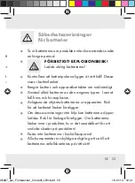 Предварительный просмотр 53 страницы Auriol 96487 Operation And Safety Notes