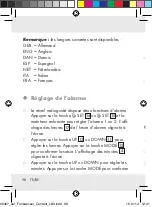 Предварительный просмотр 98 страницы Auriol 96487 Operation And Safety Notes