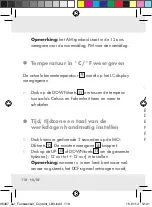 Предварительный просмотр 118 страницы Auriol 96487 Operation And Safety Notes