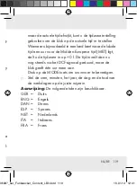 Предварительный просмотр 119 страницы Auriol 96487 Operation And Safety Notes