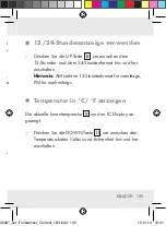 Предварительный просмотр 139 страницы Auriol 96487 Operation And Safety Notes