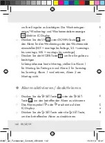 Предварительный просмотр 142 страницы Auriol 96487 Operation And Safety Notes