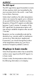 Preview for 16 page of Auriol AFT 77 A1 Operating Instructions Manual