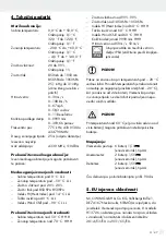 Предварительный просмотр 47 страницы Auriol H13726 Operation And Safety Notes