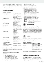 Предварительный просмотр 89 страницы Auriol H13726 Operation And Safety Notes