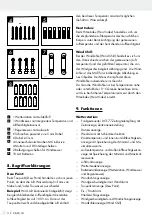 Предварительный просмотр 112 страницы Auriol H13726 Operation And Safety Notes