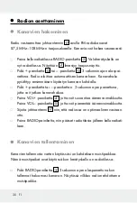 Предварительный просмотр 30 страницы Auriol H14371 Operation And Safety Notes