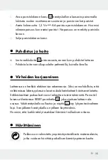 Предварительный просмотр 33 страницы Auriol H14371 Operation And Safety Notes