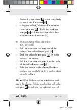 Preview for 17 page of Auriol H4286A Operation And Safety Notes