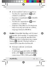 Preview for 57 page of Auriol H4286A Operation And Safety Notes