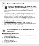 Предварительный просмотр 10 страницы Auriol HG00041A Operation And Safety Notes