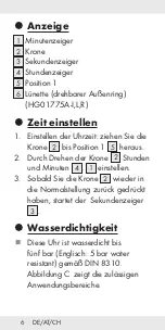 Preview for 7 page of Auriol HG01775A Operation And Safety Notes