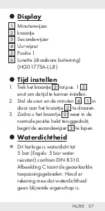 Preview for 28 page of Auriol HG01775A Operation And Safety Notes