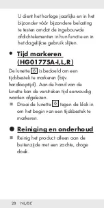 Preview for 29 page of Auriol HG01775A Operation And Safety Notes