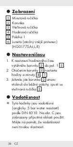 Preview for 35 page of Auriol HG01775A Operation And Safety Notes