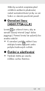 Preview for 36 page of Auriol HG01775A Operation And Safety Notes