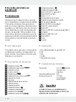 Предварительный просмотр 6 страницы Auriol HG04706A Operation And Safety Notes