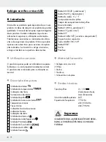 Предварительный просмотр 24 страницы Auriol HG04706A Operation And Safety Notes