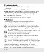 Предварительный просмотр 24 страницы Auriol HG06544A Operation And Safety Notes