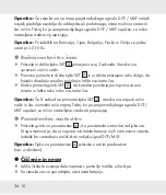 Предварительный просмотр 34 страницы Auriol HG06544A Operation And Safety Notes