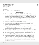 Предварительный просмотр 38 страницы Auriol HG06544A Operation And Safety Notes