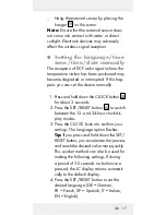 Предварительный просмотр 17 страницы Auriol IAN 270302 Operation And Safety Notes