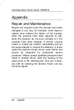 Preview for 83 page of Auriol VWS2010 User Manual