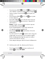 Preview for 18 page of Auriol z29592 Operation And Safety Notes