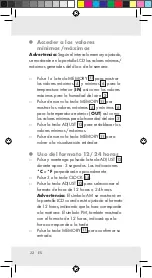 Предварительный просмотр 22 страницы Auriol Z29962C Operation And Safety Notes