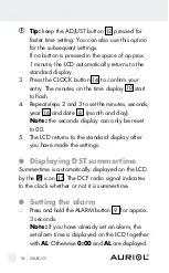 Предварительный просмотр 18 страницы Auriol Z29962E Operation And Safety Notes