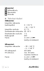 Предварительный просмотр 34 страницы Auriol Z29962E Operation And Safety Notes