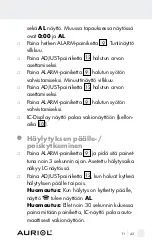 Предварительный просмотр 43 страницы Auriol Z29962E Operation And Safety Notes