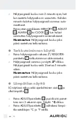 Предварительный просмотр 44 страницы Auriol Z29962E Operation And Safety Notes