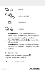 Предварительный просмотр 46 страницы Auriol Z29962E Operation And Safety Notes