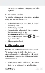 Предварительный просмотр 51 страницы Auriol Z29962E Operation And Safety Notes