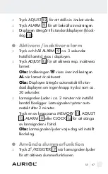 Предварительный просмотр 67 страницы Auriol Z29962E Operation And Safety Notes