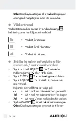 Предварительный просмотр 70 страницы Auriol Z29962E Operation And Safety Notes