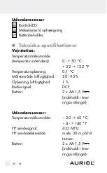 Предварительный просмотр 80 страницы Auriol Z29962E Operation And Safety Notes