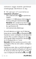 Предварительный просмотр 86 страницы Auriol Z29962E Operation And Safety Notes