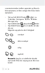 Предварительный просмотр 92 страницы Auriol Z29962E Operation And Safety Notes