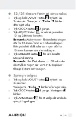 Предварительный просмотр 95 страницы Auriol Z29962E Operation And Safety Notes