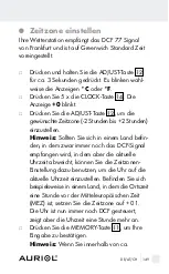 Предварительный просмотр 149 страницы Auriol Z29962E Operation And Safety Notes