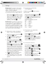 Предварительный просмотр 16 страницы Auriol Z30237B Operation And Safety Notes