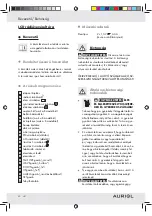 Preview for 20 page of Auriol Z30237B Operation And Safety Notes